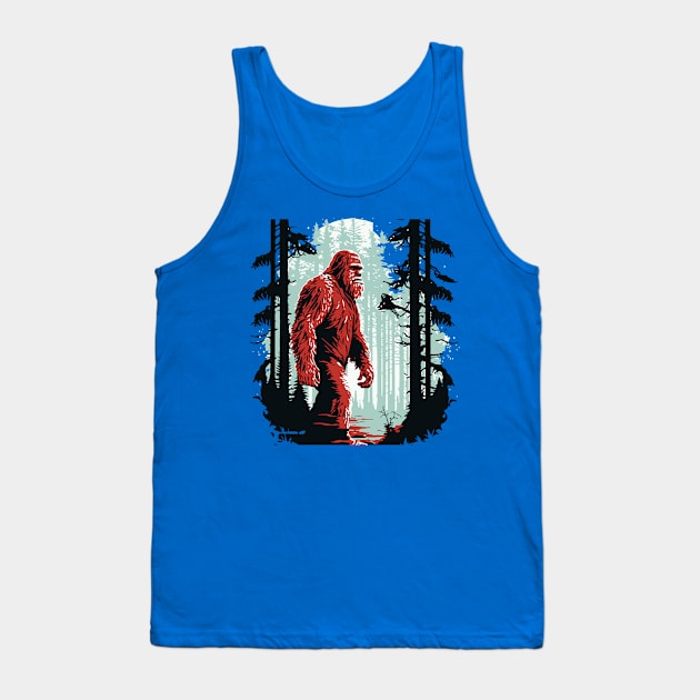 Bigfoot Tank Top by DragonDream